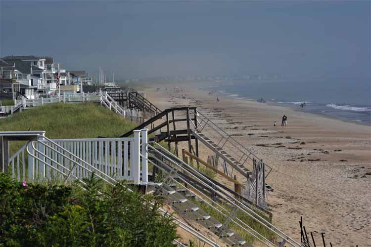 beach scene